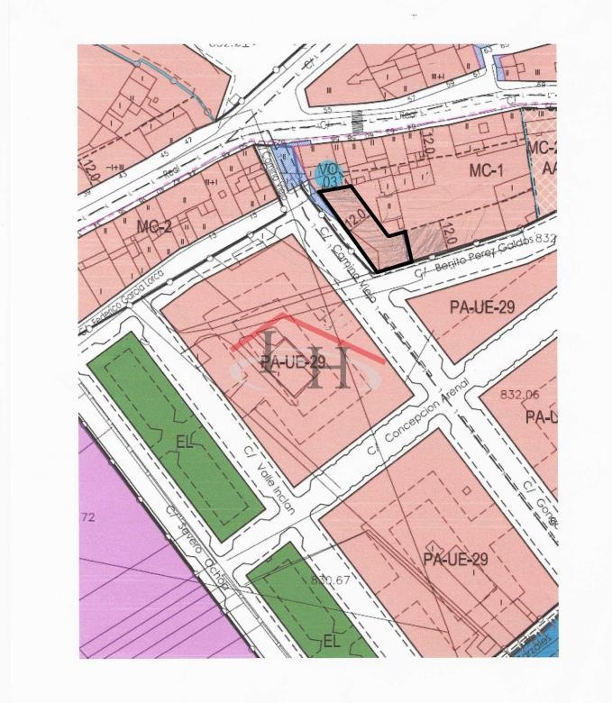 VENTA DE PARCELA URBANA EN ZONA DE VILLAOBISPO