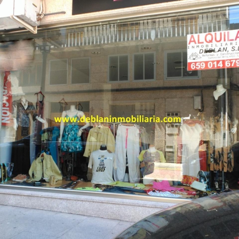 SE ALQUILA AMPLIO LOCAL CENTRICO Y ACONDICIONADO EN TUI