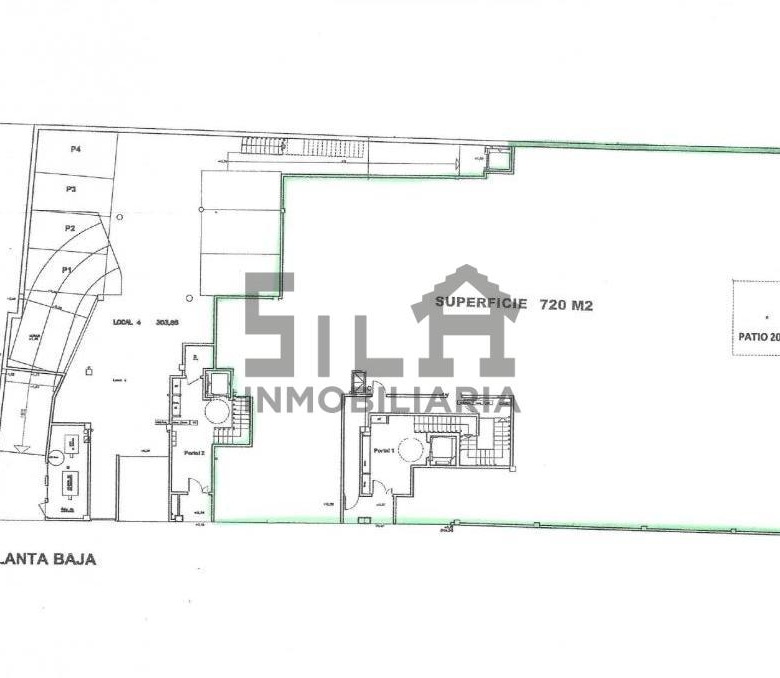 ALQUILER LOCAL COMERCIAL 720M2 ZONA CENTRO