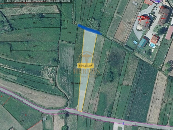 Terreno rustico 823 m2 ,  ideal para desconectar de la ciudad.
