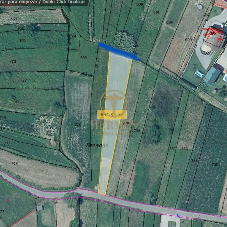 Terreno rustico 823 m2 ,  ideal para desconectar de la ciudad.
