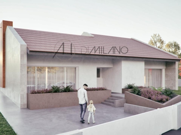 Terreno edificable con licencia y proyecto en Zamáns