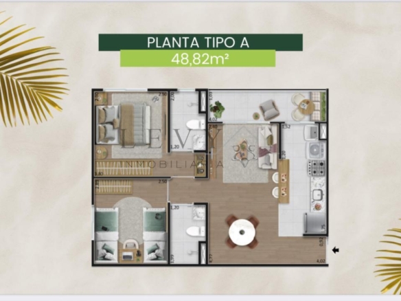 Fantastica inversión apartamentos en venta una de las mejores zonas de Brasil