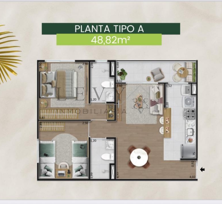 Fantastica inversión apartamentos en venta una de las mejores zonas de Brasil