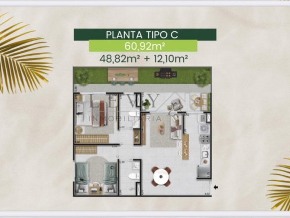 Fantastica inversión apartamentos en venta una de las mejores zonas de Brasil