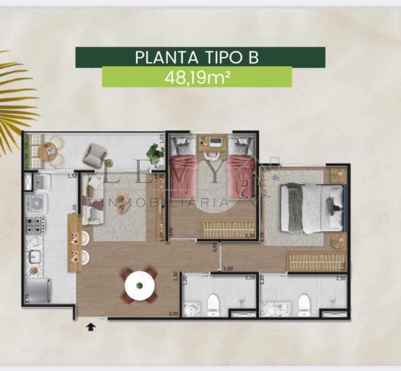 Fantastica inversión apartamentos en venta una de las mejores zonas de Brasil