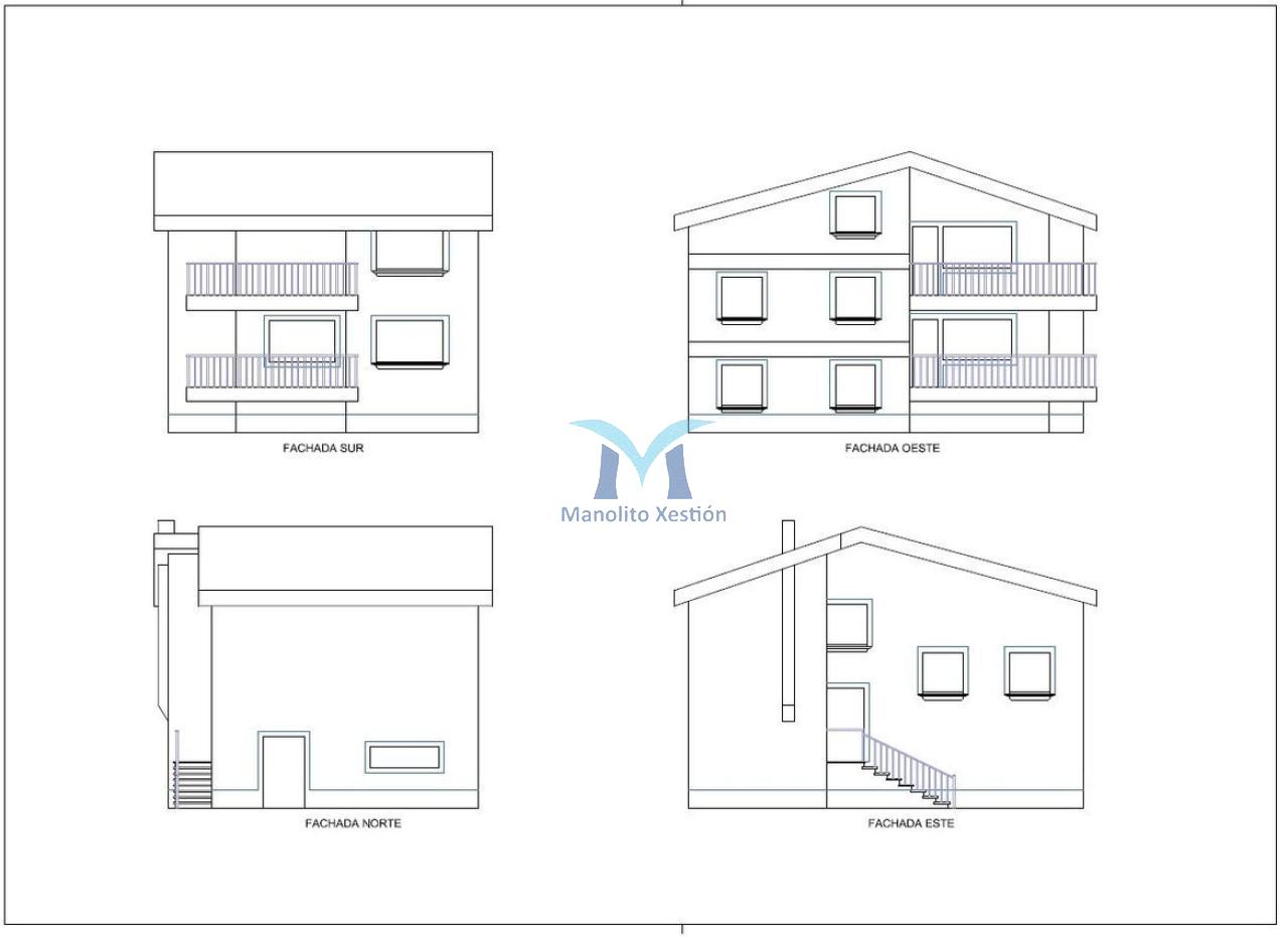 Casa con terreno y Vistas al Mar