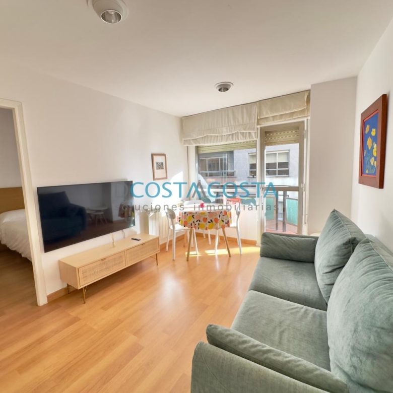 Apartamento exterior con terraza en plaza de Compostela, pleno centro de Vigo