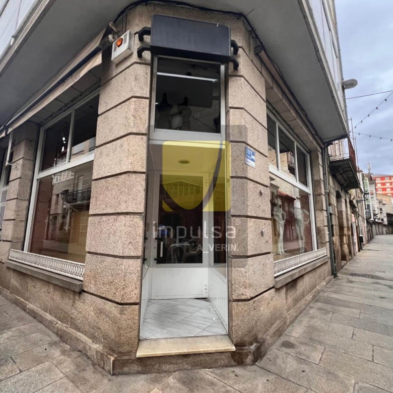 ALQUILER DE LOCAL COMERCIAL EN EL CENTRO HISTÓRICO DE VERÍN