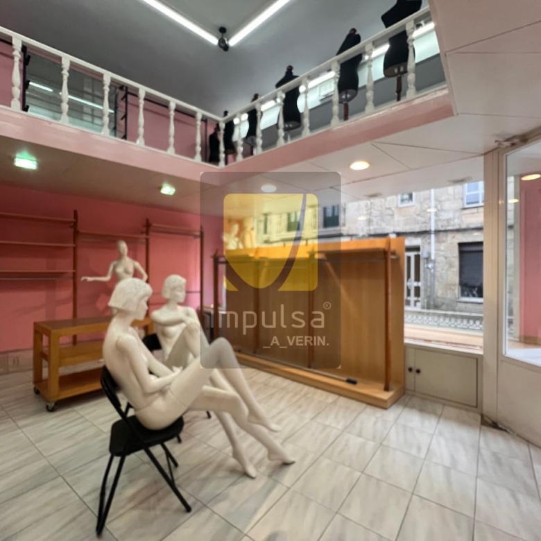 ALQUILER DE LOCAL COMERCIAL EN EL CENTRO HISTÓRICO DE VERÍN