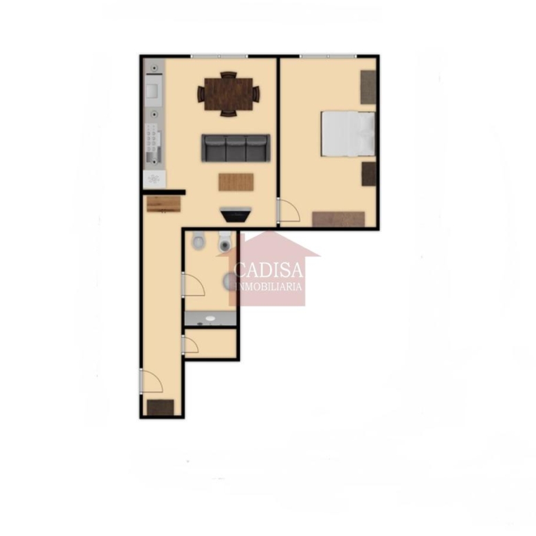 Amplio apartamento en venta en Carrefour. REF 6543