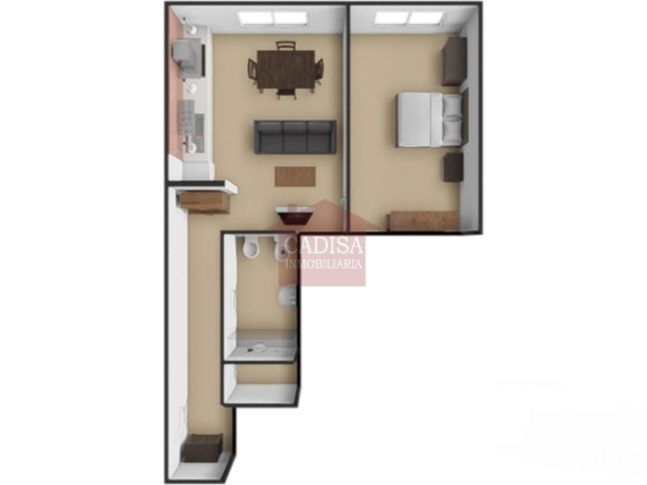 Amplio apartamento en venta en Carrefour. REF 6543