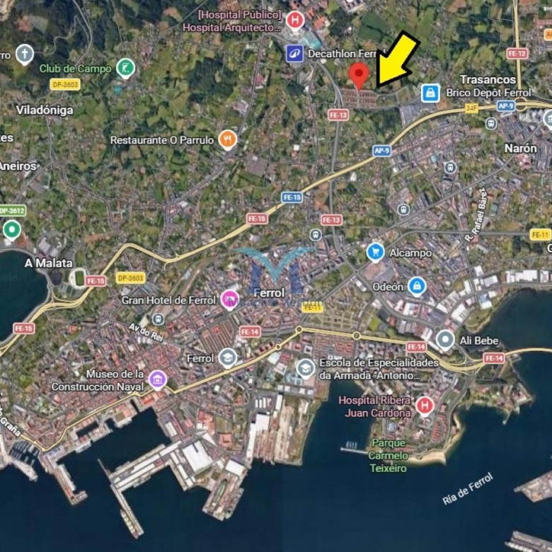 SE VENDEN CHALETS ADOSADOS EN FERROL – URBANIZACIÓN CIUDAD JARDÍN