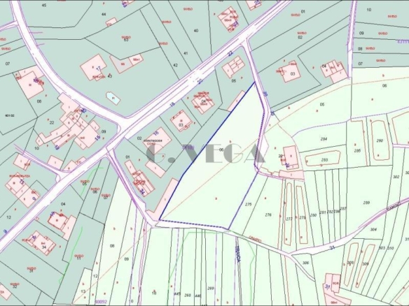Terreno rústico de 2969 m2 en venta. Beade-Vigo.