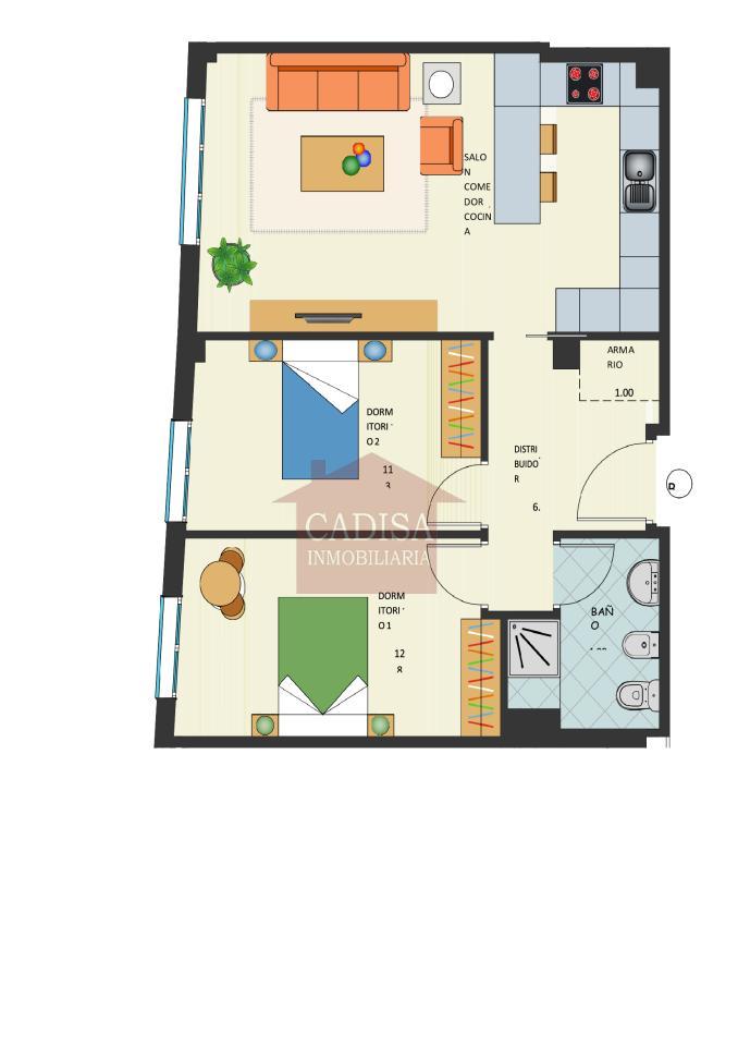 178410076649600149753_170125805248 ALQUILER DE PISO EN HUERTA OTEA .REF:9954
