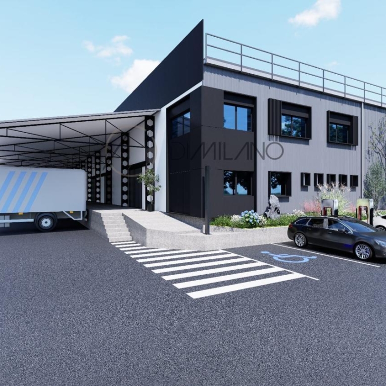 Nave industrial de 4.312 m² con 8 muelles de carga en ubicación estratégica del área de Vigo