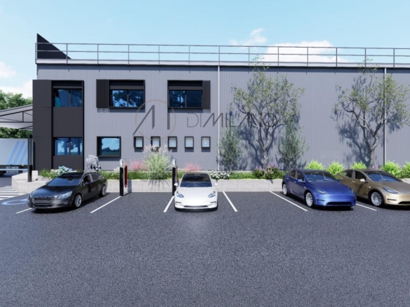 Nave industrial de 4.312 m² con 8 muelles de carga en ubicación estratégica del área de Vigo
