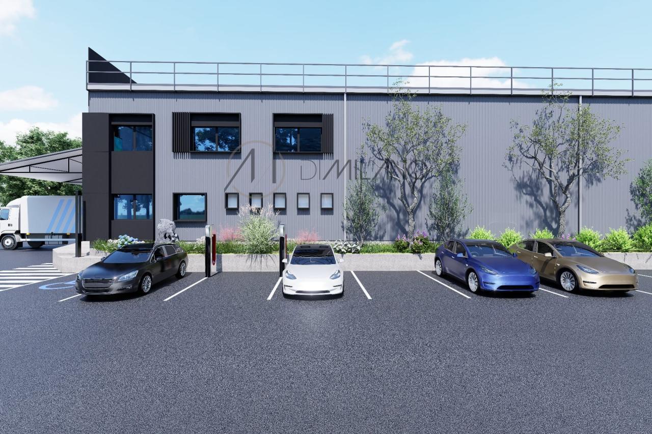 Nave industrial de 4.312 m² con 8 muelles de carga en ubicación estratégica del área de Vigo