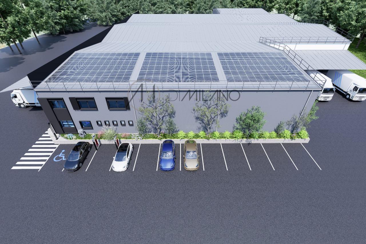 Nave industrial de 4.312 m² con 8 muelles de carga en ubicación estratégica del área de Vigo