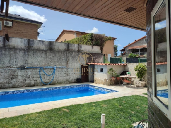 Chalet con piscina, Urbanizacion San Antoniño, Mos!!
