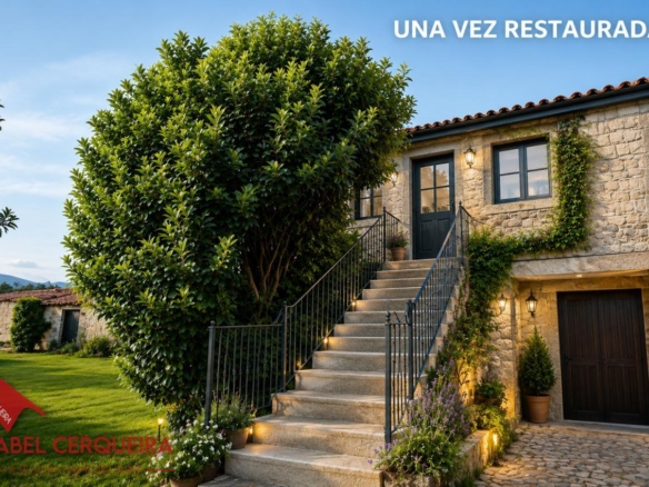 CASA DE PIEDRA PARA REHABILITAR | LICENCIA CONCEDIDA | 129.000 € | 1.140 m² DE FINCA