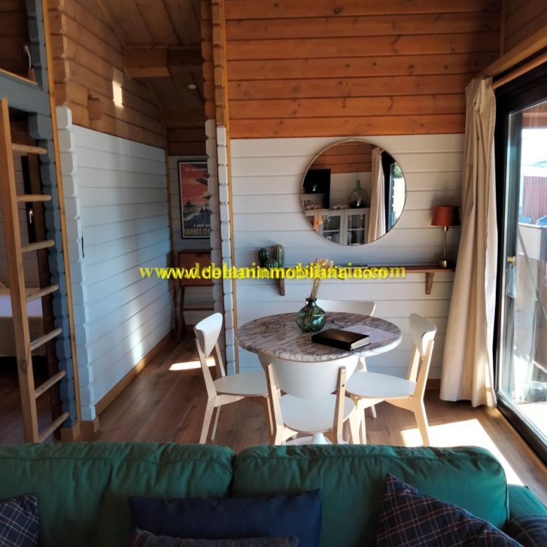 SE ALQUILA  CASA DE MADERA CON JARDÍN EN VALENÇA DO MINHO