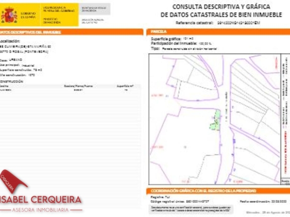 Casa con encanto en O Rosal junto al río Tamuxe. Verano 2027