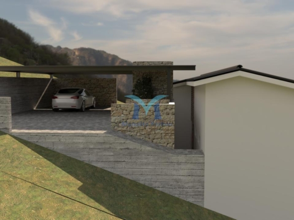Finca con Vistas al Mar, de 1.533 m² con proyecto para vivienda unifamiliar con piscina en Ameixenda – Cee