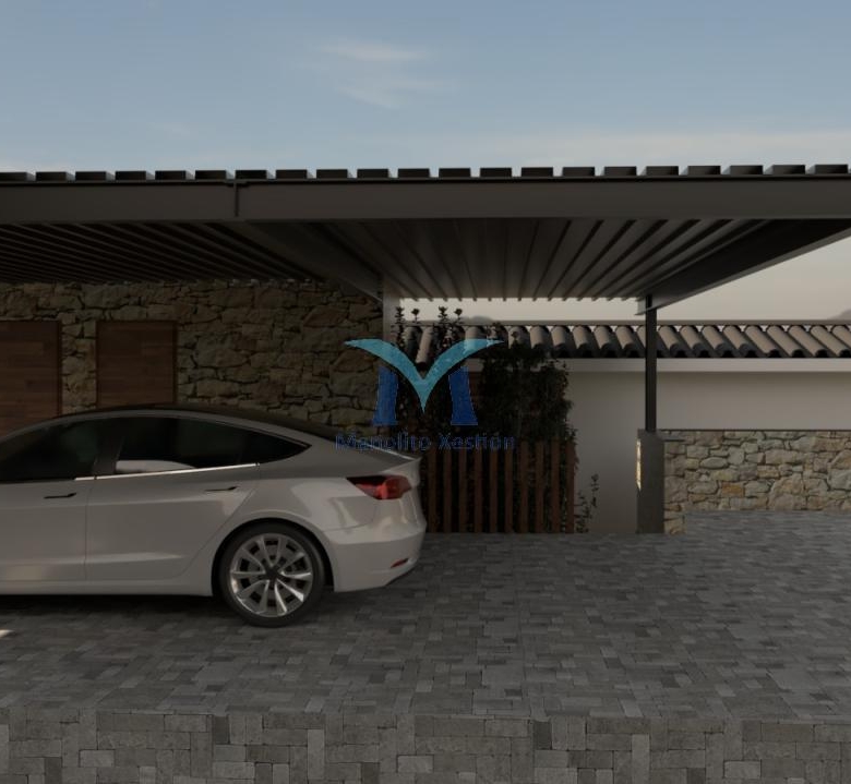 Finca con Vistas al Mar, de 1.533 m² con proyecto para vivienda unifamiliar con piscina en Ameixenda – Cee
