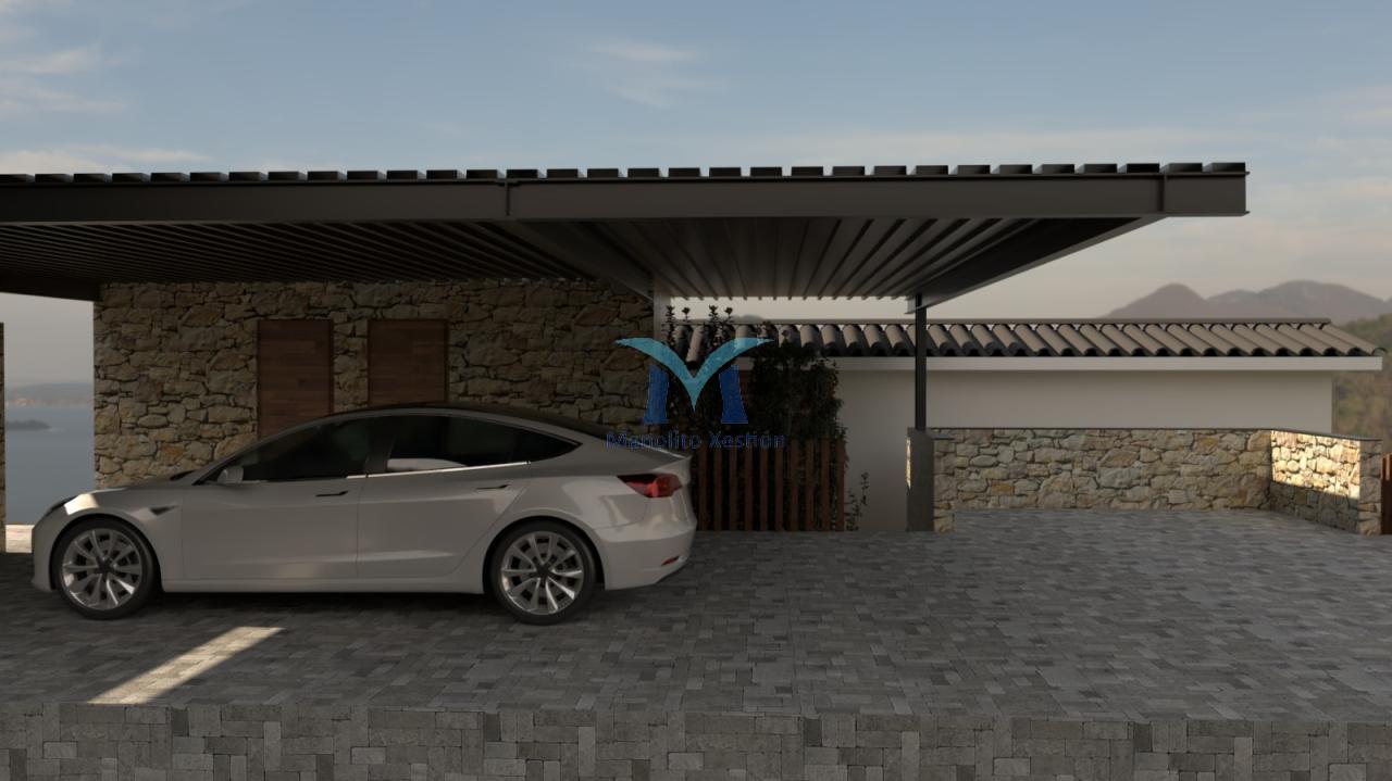 Finca con Vistas al Mar, de 1.533 m² con proyecto para vivienda unifamiliar con piscina en Ameixenda – Cee