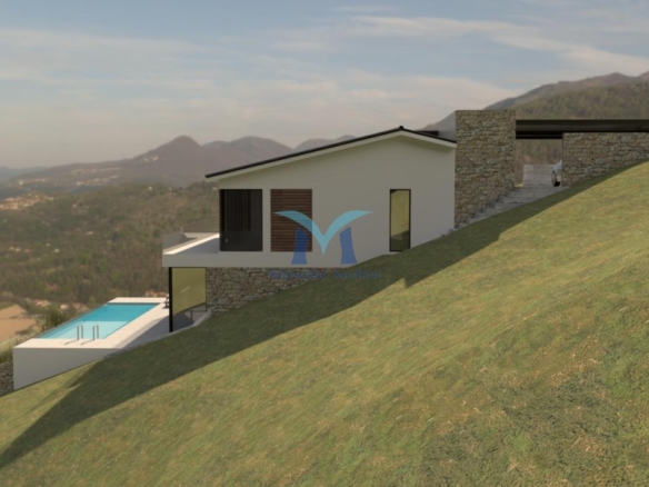 Finca con Vistas al Mar, de 1.533 m² con proyecto para vivienda unifamiliar con piscina en Ameixenda – Cee