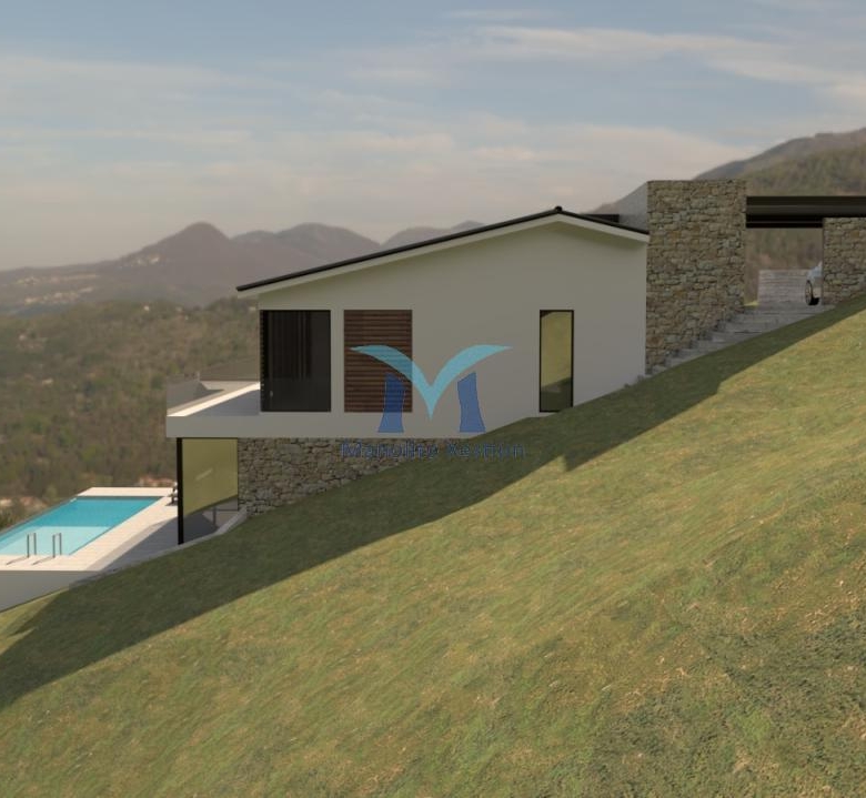 Finca con Vistas al Mar, de 1.533 m² con proyecto para vivienda unifamiliar con piscina en Ameixenda – Cee
