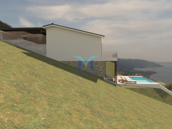 Finca con Vistas al Mar, de 1.533 m² con proyecto para vivienda unifamiliar con piscina en Ameixenda – Cee