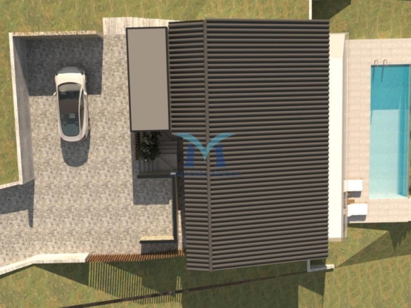 Finca con Vistas al Mar, de 1.533 m² con proyecto para vivienda unifamiliar con piscina en Ameixenda – Cee
