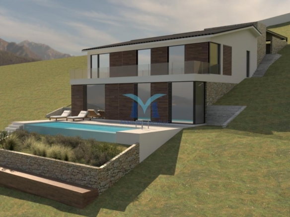 Finca con Vistas al Mar, de 1.533 m² con proyecto para vivienda unifamiliar con piscina en Ameixenda – Cee