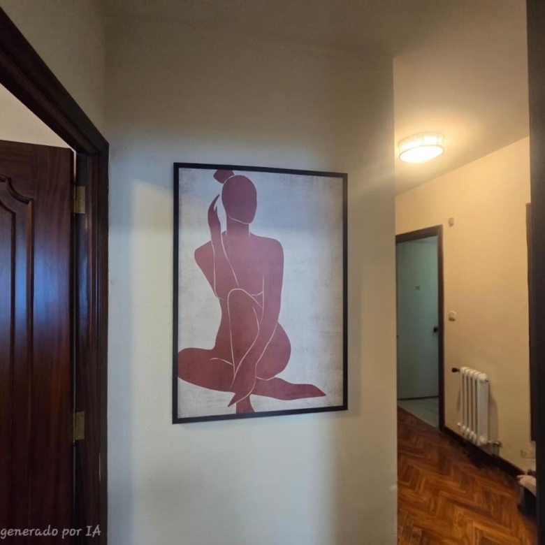 Habitacion con todos los servivios incluidos en el centro de Ourense