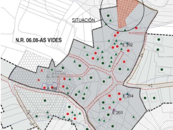¡Oportunidad Sanguiñeda, Mos! Solar edificable  vivienda unifamiliar.