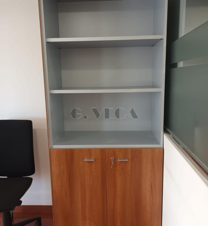 Oficina con cuatro despachos.
