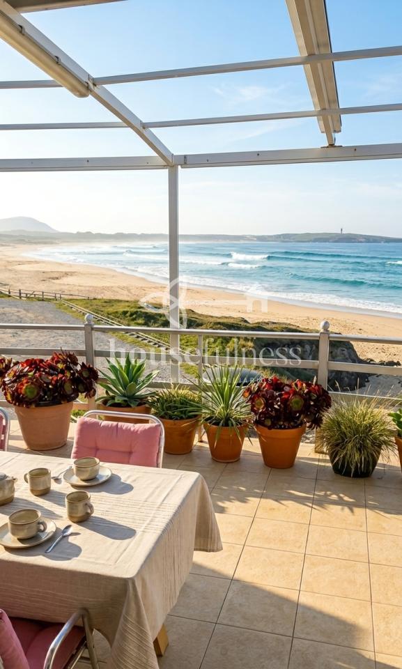 ÚNICA Y EXCLUSIVA VIVIENDA EN PRIMERA LÍNEA DE PLAYA EN VALDOVIÑO , A CORUÑA