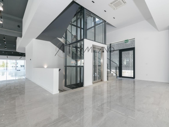 Nave industrial de 3.200 m² con licencia de concesionario y taller en Avenida de Madrid