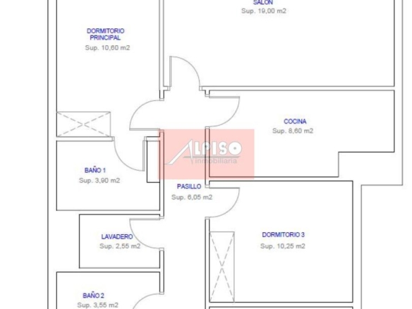 Piso amueblado Urb. Residencia
