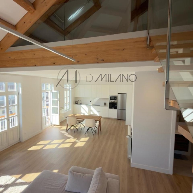 Sofisticado duplex en alquiler en calle Progreso, Vigo