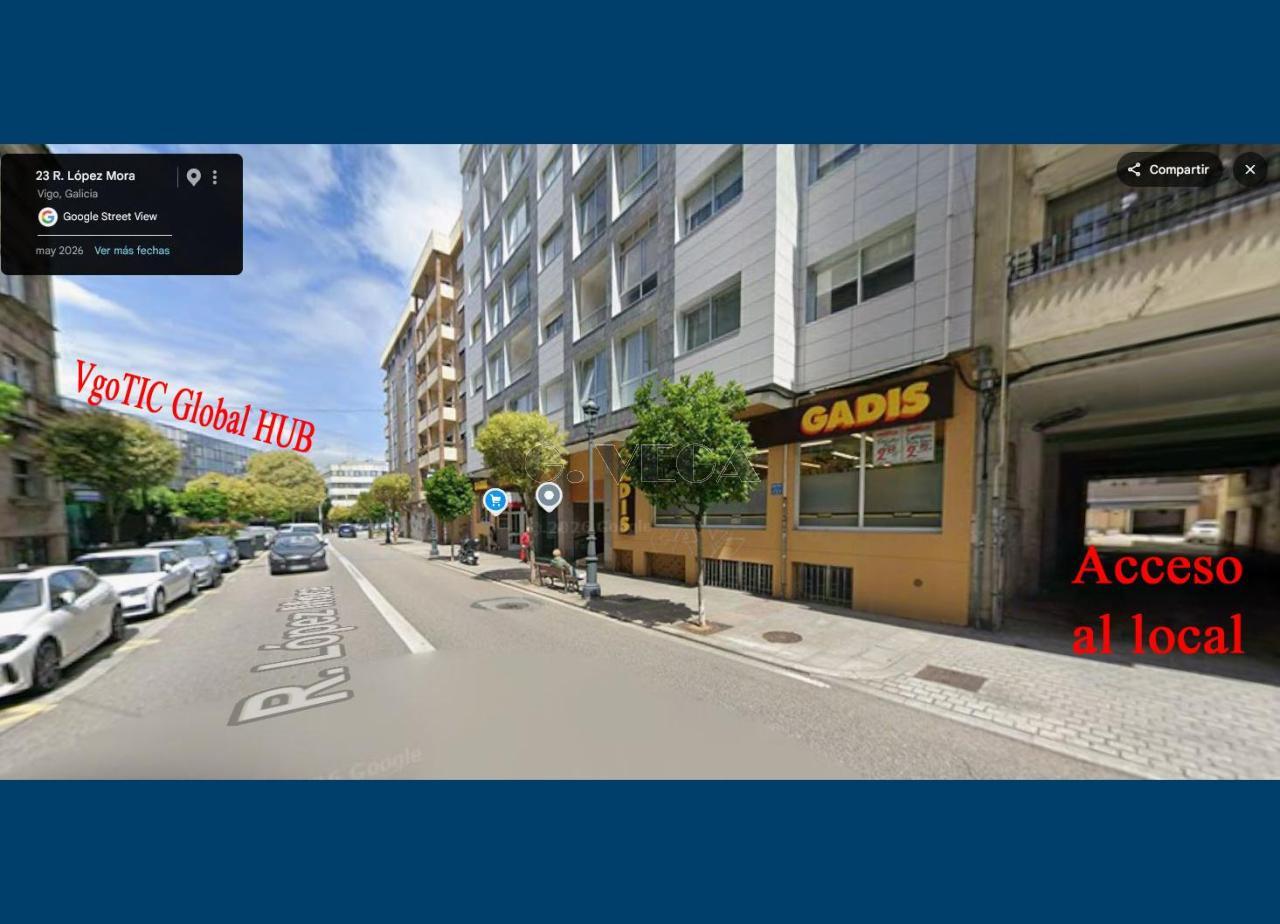 En la calle López Mora un bajo o almacen de 190 metros cuadrados con dos cámaras frigoríficas.