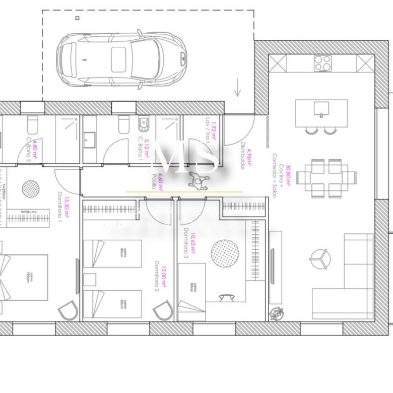 CHALET DISEÑO EN SALVATERRA DE MIÑO