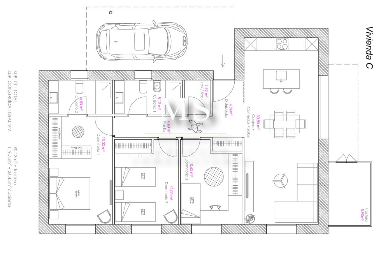 CHALET DISEÑO EN SALVATERRA DE MIÑO