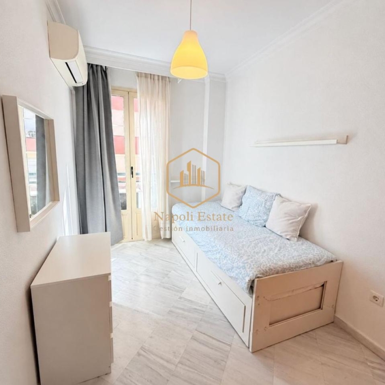 ALQUILER DE VIVIENDA DE 2 DORMITORIOS EN EL CENTRO DE MÁLAGA