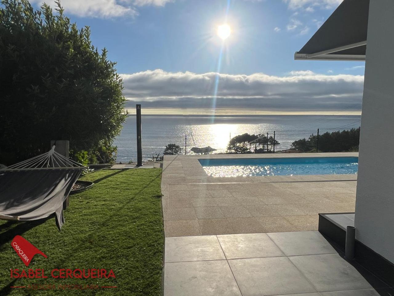 Alquiler Vacacional SOLO A PARTIR DE 1er DE MAYO HASTA el 16 DE JUNIO 2027 CASA VERAVERDE | Piscina Privada, Jardín y Vistas al Atlántico en O Rosal